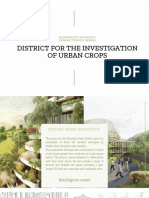 District For The Investigation or Urban Crops