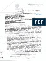 RECICLADOS ECOLOGICOS Y ALTERNOS MASU S.A. DE C.V. Resolutivo MIA-P11052016 - 0000