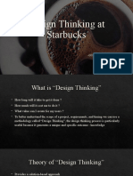 Design Thinking at Starbucks