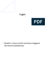 Contoh Soal Anggaran Kas