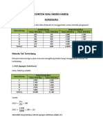 Contoh Soal Indeks Harga PDF