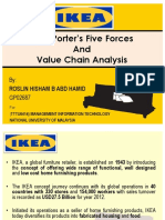 IKEA Porter's Five Forces and Value Chain Analysis