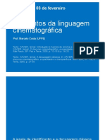 Elementos da linguagem cinematográfica