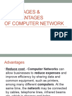 Advantages & Disadvantages of Computer Network