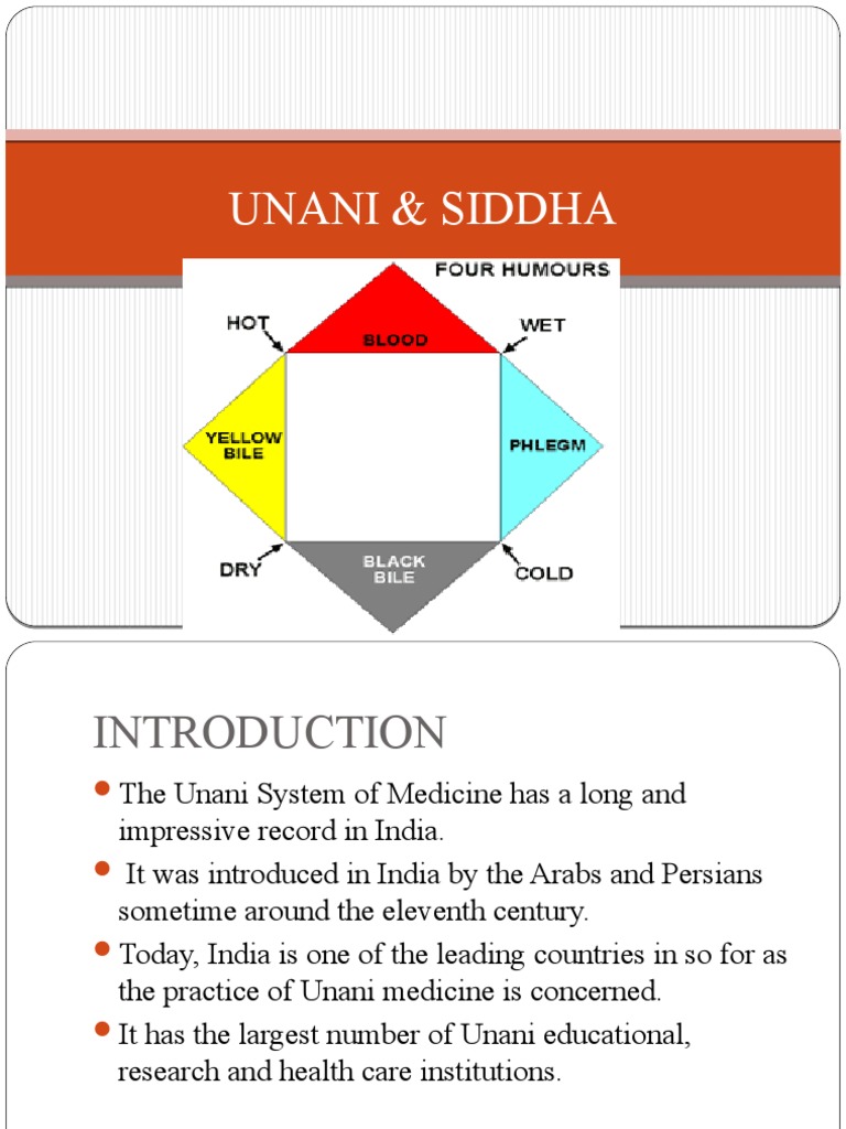 Unani and Siddha | PDF | Ayurveda | Medicine