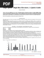 High Speed High Rise Elevators A Quick Guide IJERTV10IS110010