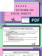 How to Work on Excel Sheets Workshop by Slidesgo