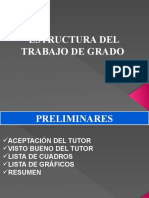 Guia de La Estructura Del Trabajo de Grado