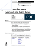 Interactions Between: Living and Non-Living Things
