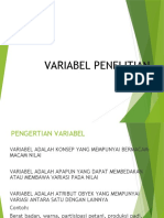 Variabel Penelitian PPT