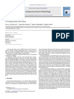 A Strange Giant Cell Tumor: European Journal of Radiology