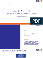 G4Sharing: Corporate Secretary & Legal