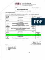 Office Communication Partial Tuition Fee Payment