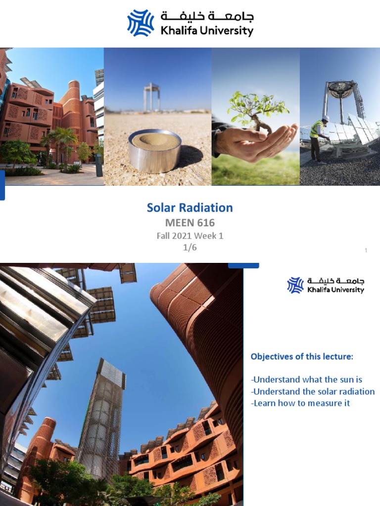 Understanding Solar Radiation Basics | PDF | Sun | Electromagnetic ...
