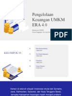 Kelompok 10 UMKM - Pengelolaan Keuangan UMKM ERA 4.0 Salinan