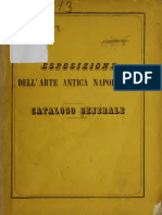 Catalogo Generale Dell'Esposizione Di Belle Arti in Napoli 1877