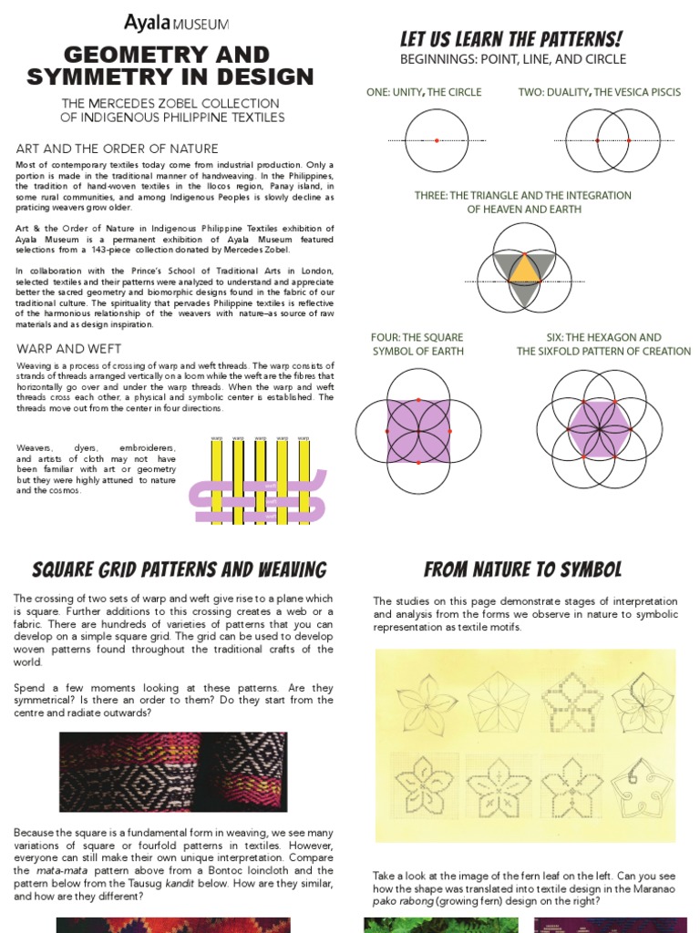 Indigenous Philippine Weaving Patterns | PDF | Weaving | Textiles