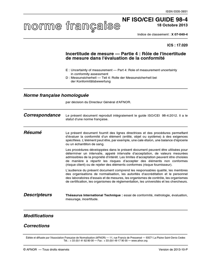 Iso Cei Guide 99 2007 | ISO/IEC CD Guide 99 – ILOC