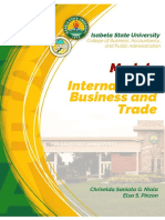 International Business and Trade 1st Sem SY 2020-2021