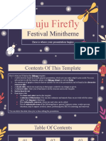 Muju Firefly Festival Minitheme by Slidesgo