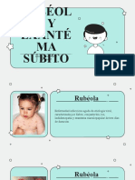 Rubéola y Exántema Súbito