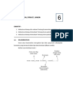 Topik 6. Enumeration, Struct, Union