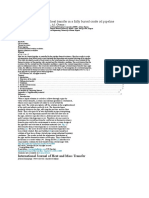 Steady State Analysis of Heat Transfer in A Fully Buried Crude Oil Pipeline