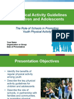 Youth Pa Guidelines Schools
