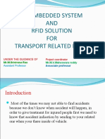 An Embedded Systems and Rfid Solution for Transport Related Issues Ppt
