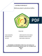 LK 3.7 Laporan Singkat Kegiatan Praktik Mengajar Ke-1 Sampai Ke-3