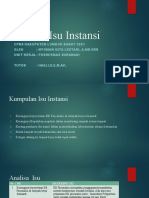 Analisis Isu Instansi