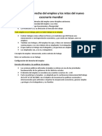 TEMA 1 El Derecho Del Empleo y Los Retos Del Nuevo Escenario Mundial