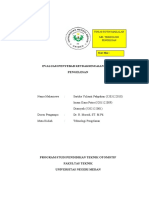 Evaluasi Penyebab Ketdaksesuaian Hasil Kel 8