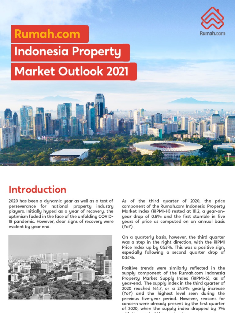 Market Outlook 2021 Indonesia Property Market Outlook 2021 PDF