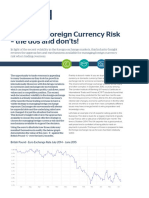 Managing Foreign Currency Risk - The Dos and Don'ts!