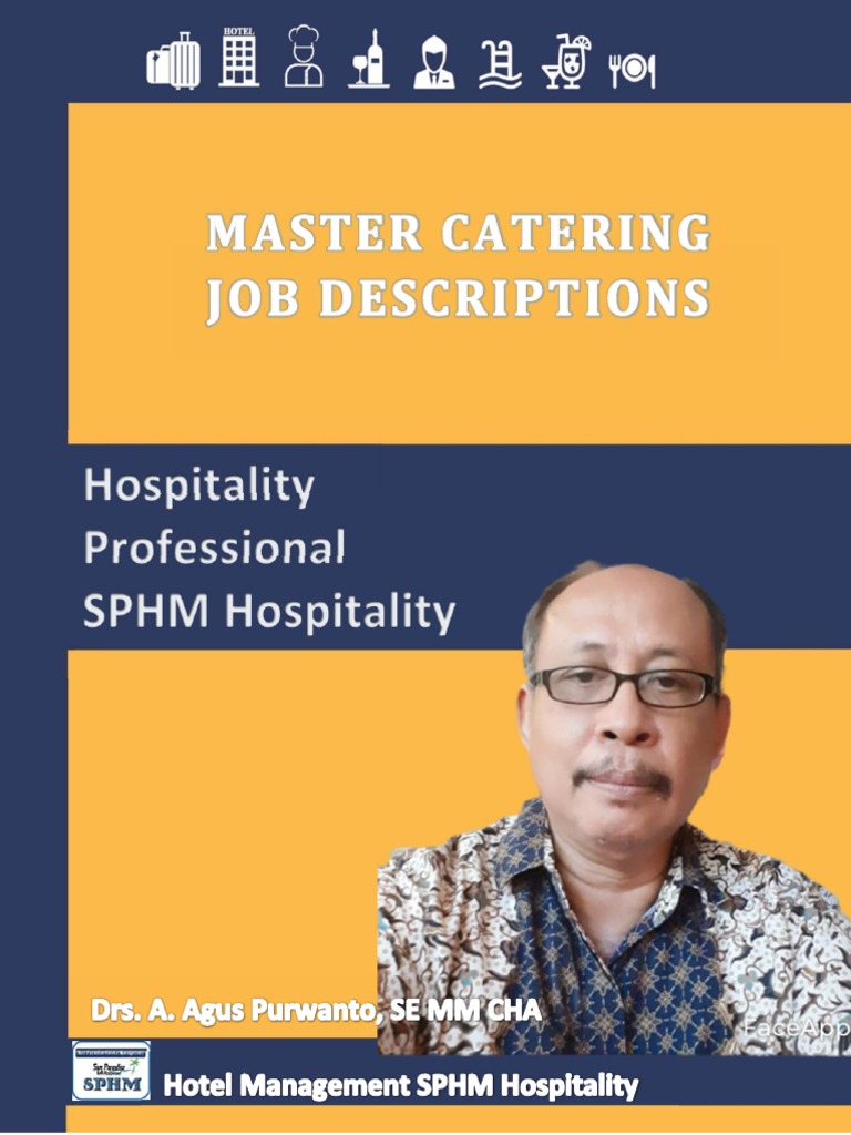 Master Catering Job Descriptions 1630557651 PDF Sales