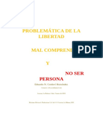 ProblemÁtica de La Libertad Mal Comprendida