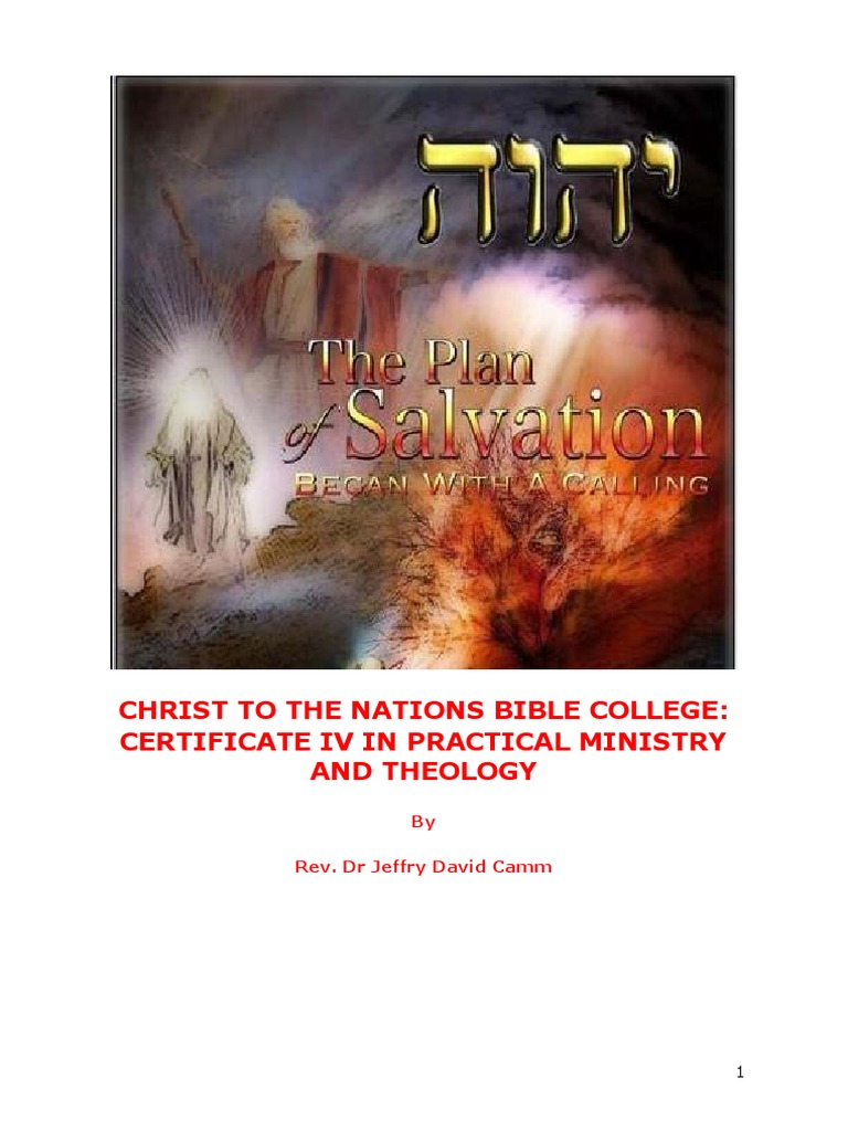 Christ To The Nations Bible College, PDF, Paul The Apostle