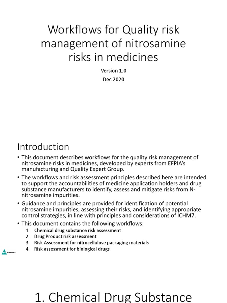 Workflows For Quality Risk Management-2 | PDF | Amine | Tablet (Pharmacy)