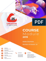 Course: Adobe Illustrator Number of Classes: 18