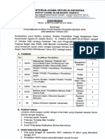 Pengumuman Penerimaan Dosen Tetap Bukan PNS IAIN Manado