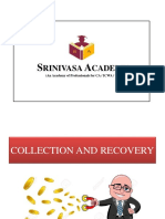 SRINIVASA ACADEMY TAX COLLECTION AND RECOVERY PROCESS