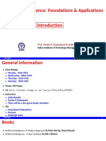 Artificial Intelligence: Foundations & Applications: Prof. Partha P. Chakrabarti & Arijit Mondal