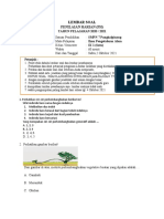 Soal Uh 2 Sistem Rpoduksi Tumbuhan Dan Hhewan