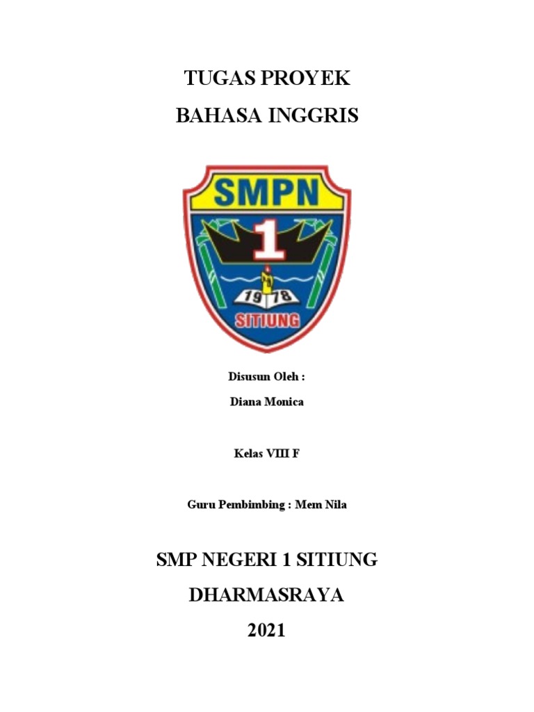 Cover SMP Negeri 1 Sitiung | PDF