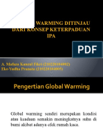 Global Warming - Kel 4 - IPA Terpadu - A. Mafaza Kanzul Dan Eko Yudha Pranata