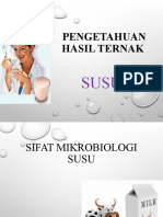 2 PHT Susu 2 - Sifat Mikrobiologi Dan Kerusakan Susu