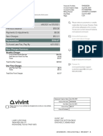 Monthly Invoice Summary