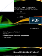 Biostatistik dalam Kesehatan: Skala Pengukuran, Hipotesis, dan Jenis Sampel