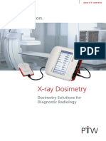 X-Ray Dosimetry: True Precision